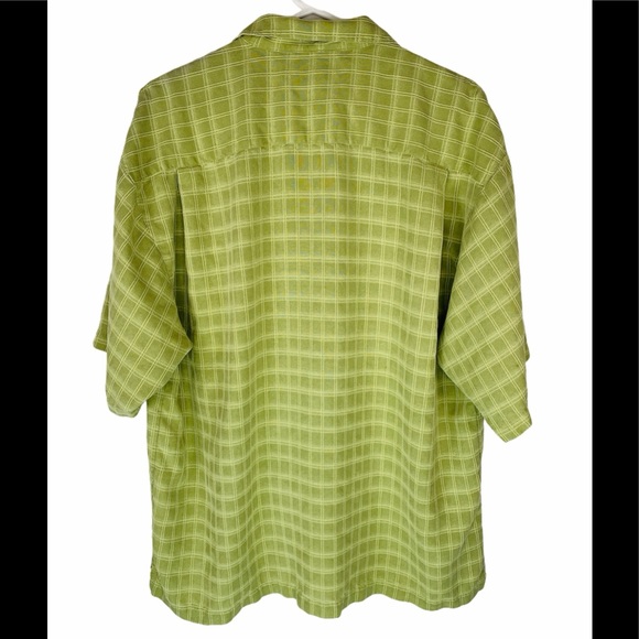 Tommy Bahama Men’s Large Hawaiian Shirt Green - Picture 2 of 12